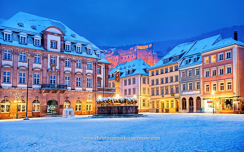 Heidelberg in winter